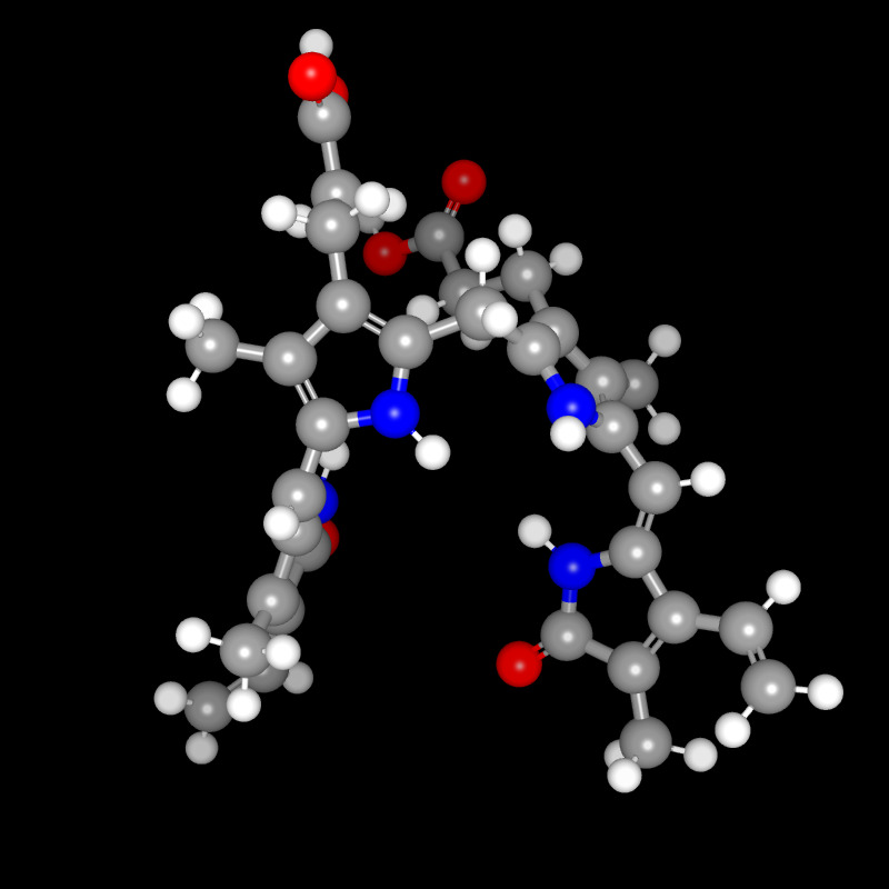 Molecules in Chromatography - Bilirubin (JPG)