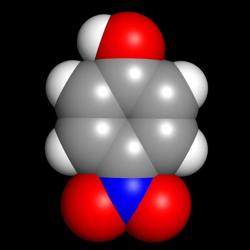 Molecules in Chromatography - 4-Nitrophenol (JPG)