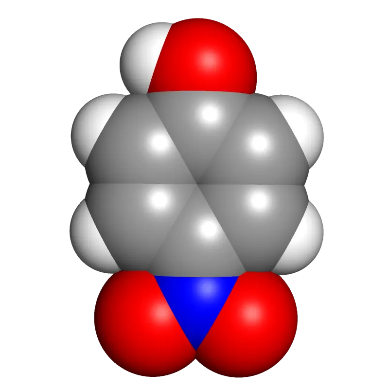 Molecules in Chromatography - 4-Nitrophenol (WebP)