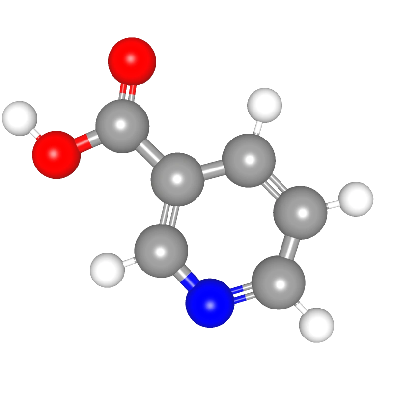 Molecules in Chromatography - NicotinicAcid (WebP)