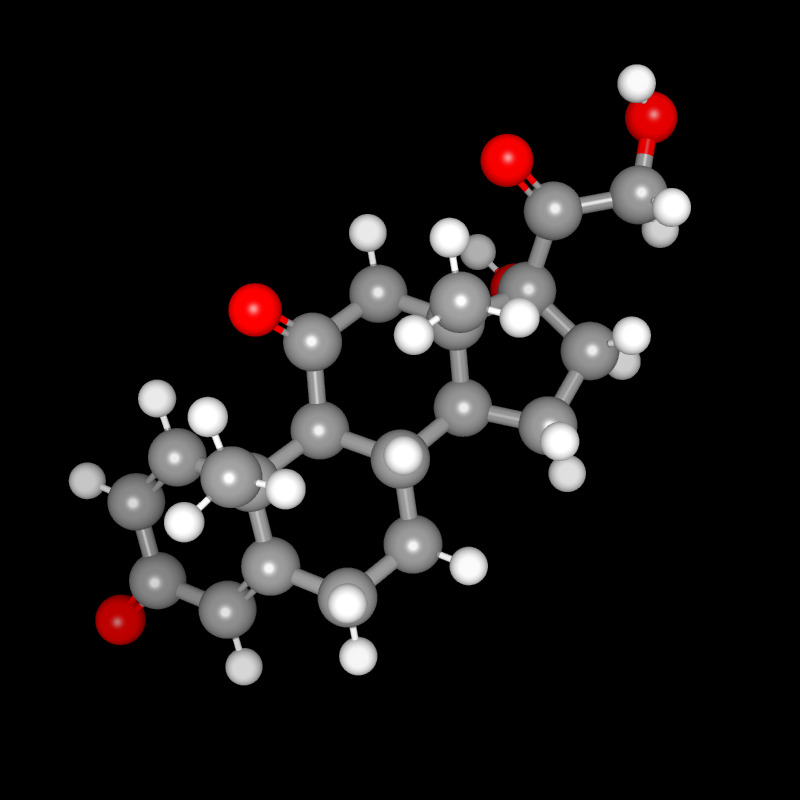 Molecules in Chromatography - Prednisone (JPG)