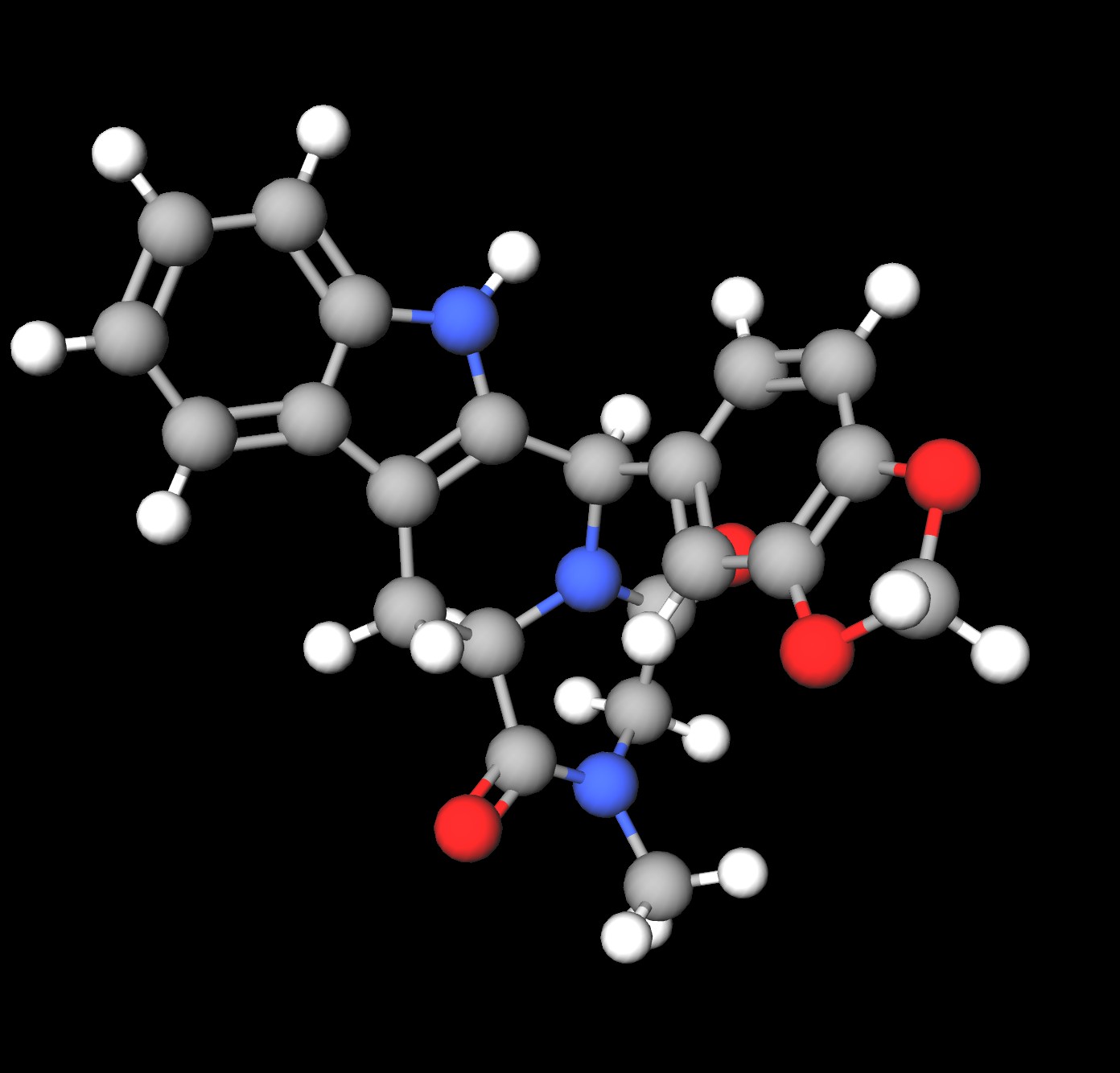 Molecules in Chromatography - Tadalafil (JPG)
