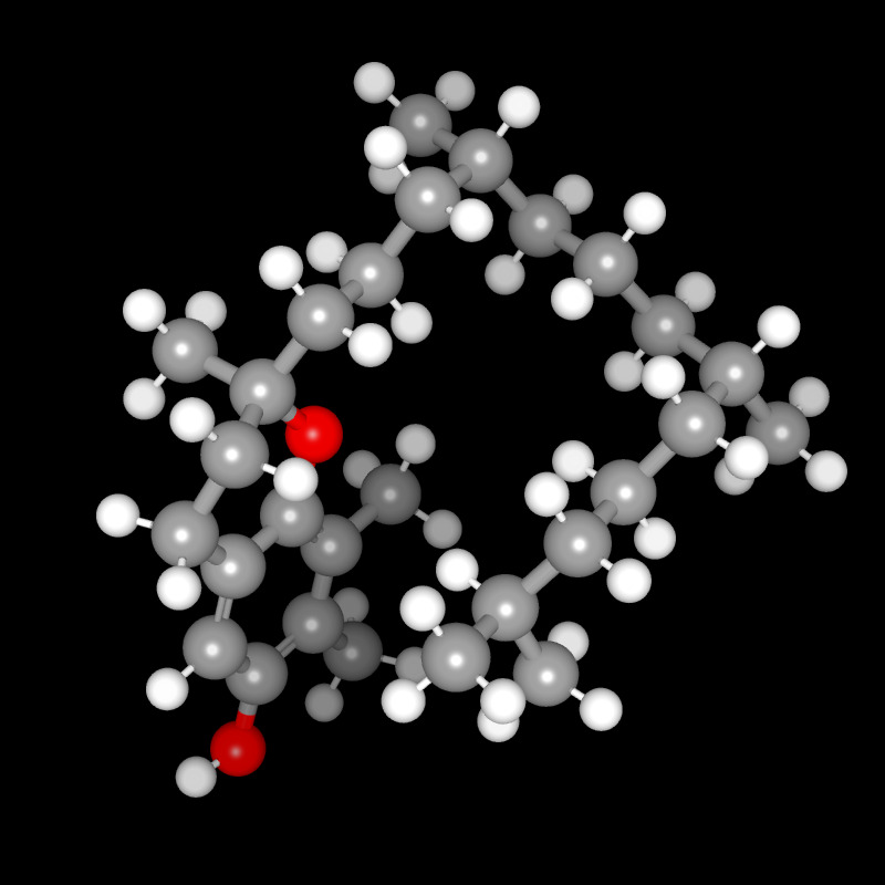 Molecules in Chromatography - gamma-Tocopherol (JPG)